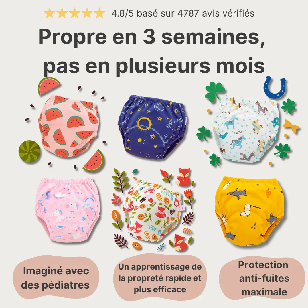 Les Culottes d'apprentissage 🍭